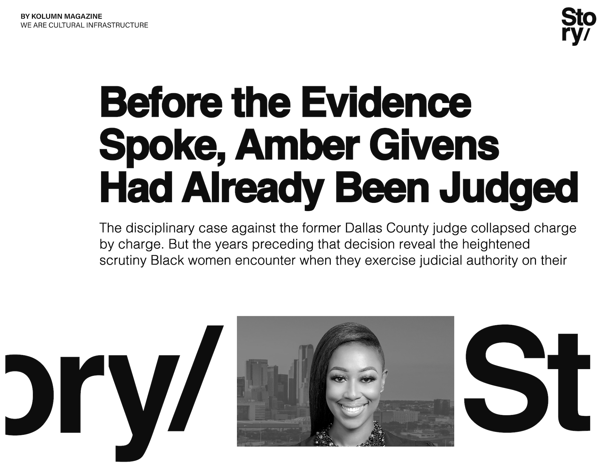 Amber Givens, KOLUMN Magazine, Cultural Infrastructure, African American News, Black News, African American Journalism, Black Journalism, African American History, Black History, African American Art, Black Art, African American Music, Black Music, African American Wealth, Black Wealth, African American Education, Black Education, Historic Black University or College, HBCU