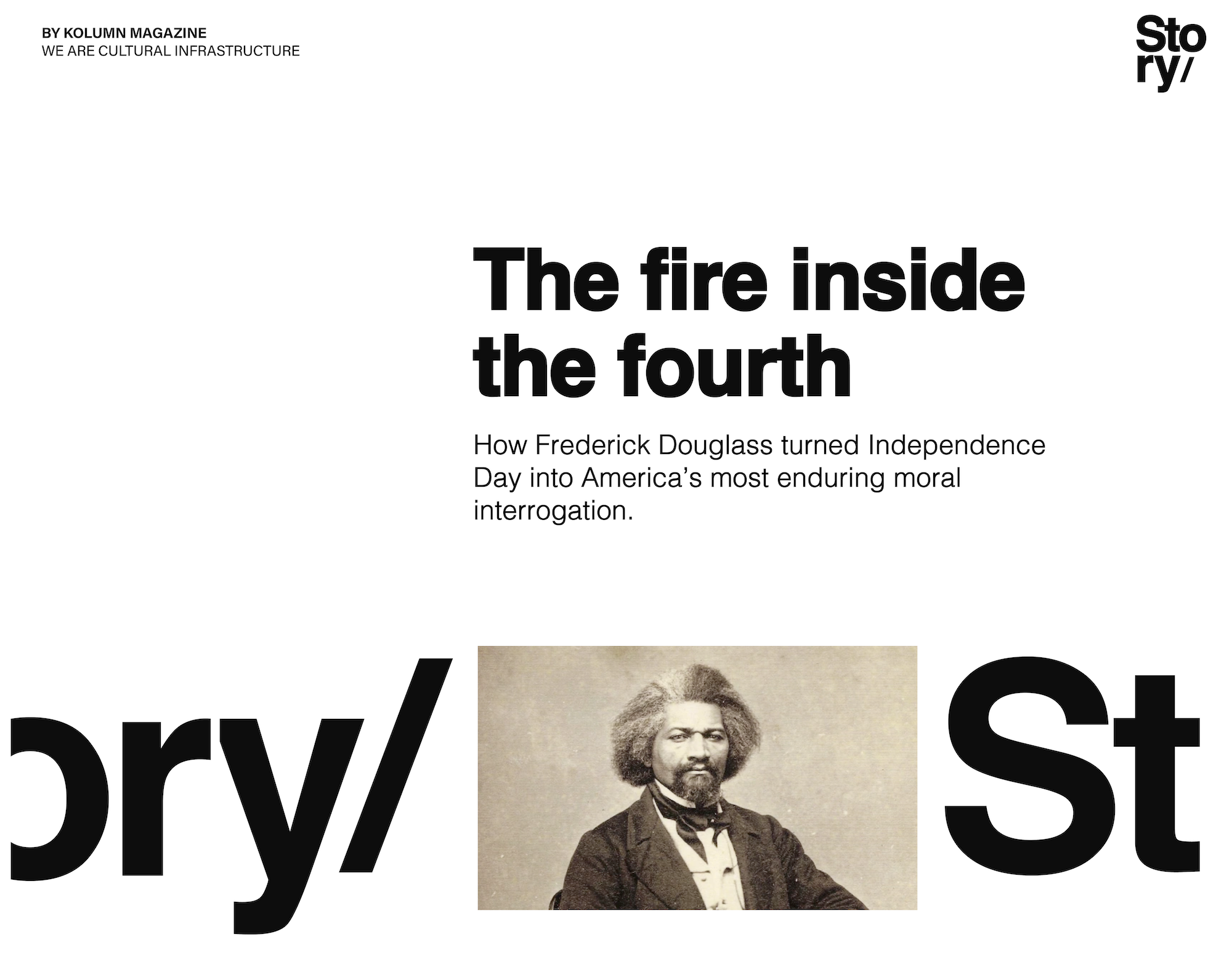 Frederick Douglass, KOLUMN Magazine, Cultural Infrastructure, African American News, Black News, African American Journalism, Black Journalism, African American History, Black History, African American Art, Black Art, African American Music, Black Music, African American Wealth, Black Wealth, African American Education, Black Education, Historic Black University or College, HBCU